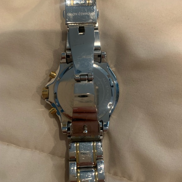 Women\'s Chronograph Two-Tone Stainless Steel Bracelet Watch